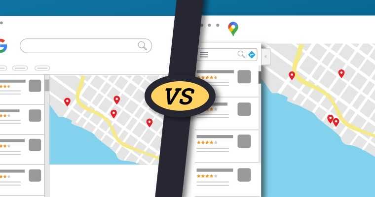 The Local Finder vs. Google Maps: How Different Are They?