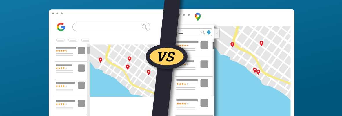 The Local Finder vs. Google Maps: How Different Are They?